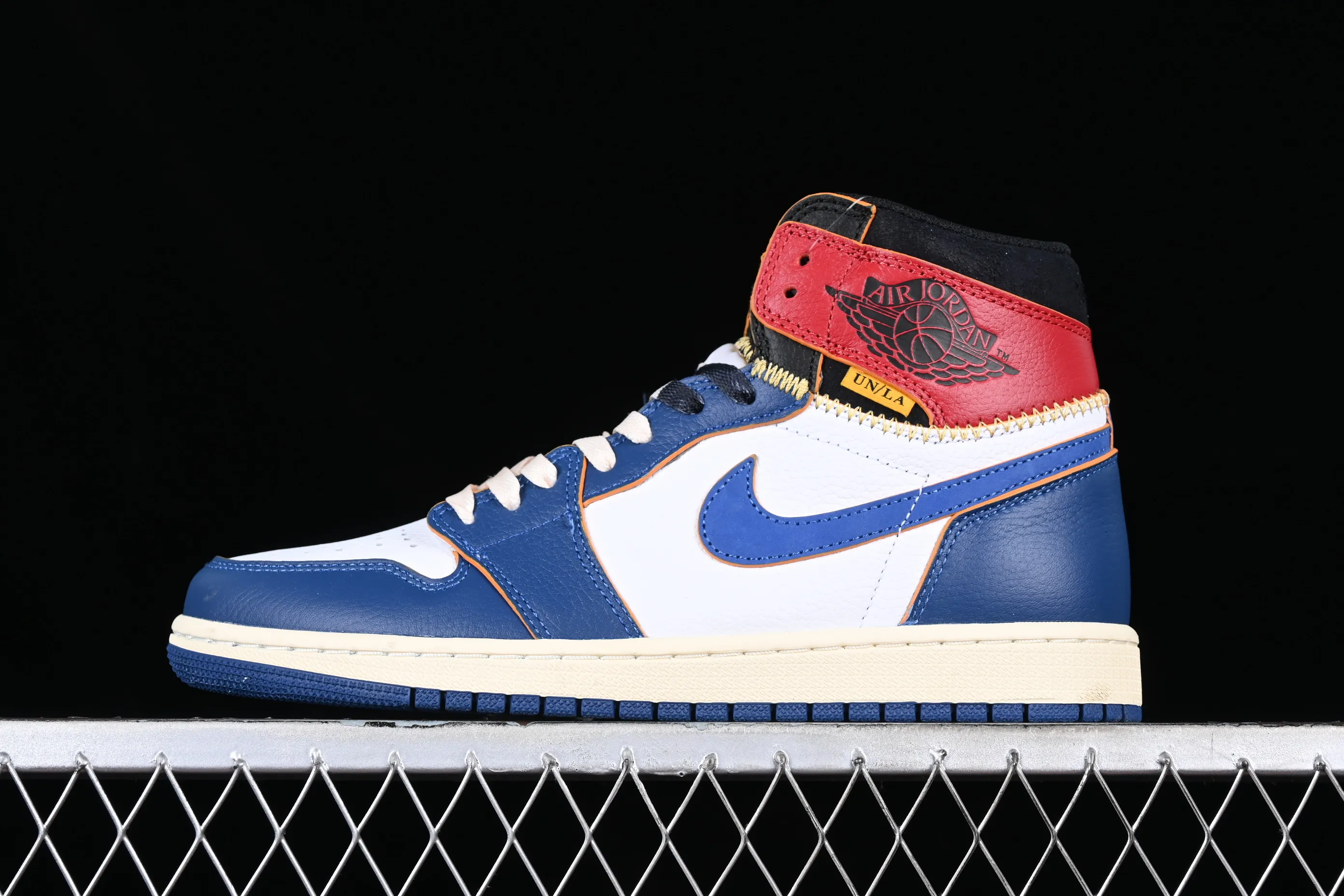 All categories Air Jordan Jordan series basketball shoes Air Jordan 1 High Air Jordan 1 x Union AJ1 Joe 1 limited edition four-color deconstruction stitching basketball shoes BV1300-146